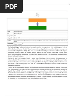 Indian flag