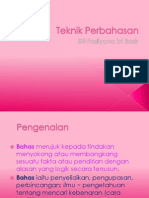 Teknik Perbahasan