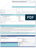 Postpaid/Prepaid Account Closure Request Form: A. Customer Details