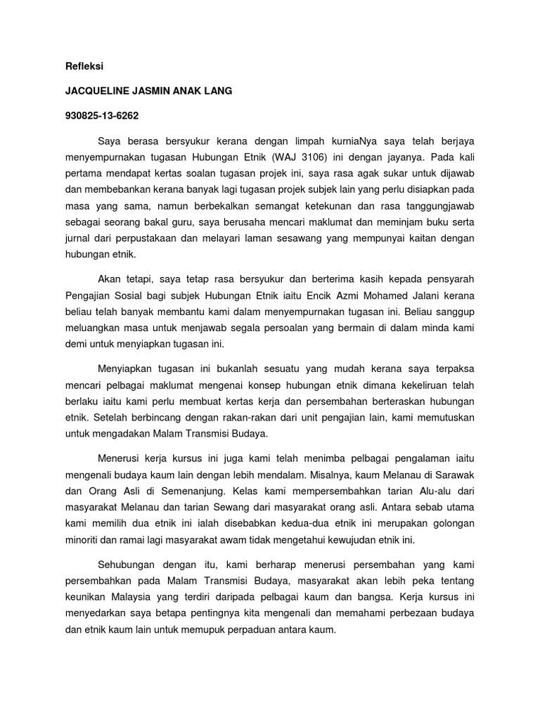 Contoh Soalan Hubungan Etnik Pdf - Kecemasan r