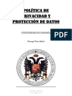 Trabajo Ley de Protección de Datos