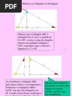 Relações Métricas No Tri.retângulo