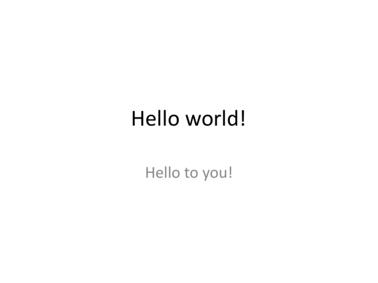 Hello | PDF | Art