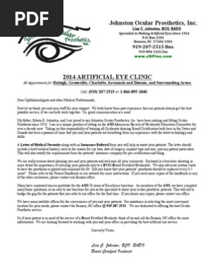 2014 Doctor Letter