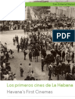 Los Primeros Cines de La Habana.