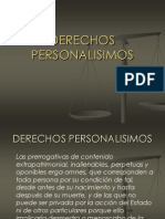 Derechos Personalisimos