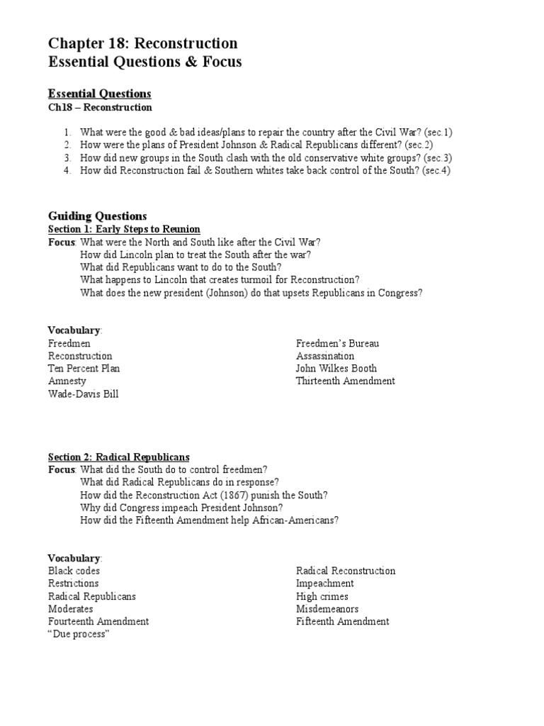 Chapter 18 Essential - Focus - Mod | PDF