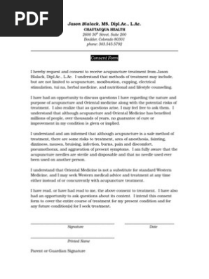 Consent Form