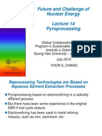 Lecture 14 Pyroprocessing[1].PdfNUCLEAR ENERGY