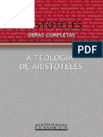 Aristóteles - Obras Completas Vol. XIII-II - A Teologia de Aristóteles