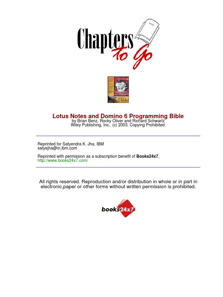 Lotus Notes Templates Overview | PDF | Ibm Notes | Information ...
