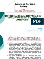 Metodologías Para Identif y Eval Impactos 2014