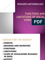 Functions and Limitations of Social Work Research