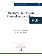 Sveriges Television I Demokratins Tjänst