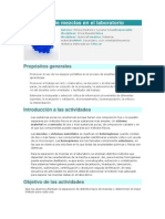 Separación de Mezclas en El Laboratorio