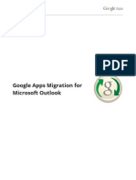 Google Apps Migrationfor Microsoft Outlook