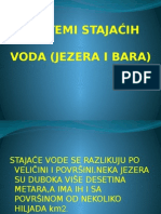 Ekosistemi Stajaćih Voda(Jezera i Bara)