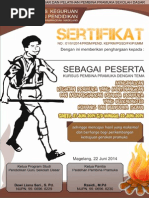 Desain Sertifkat Pramuka 1