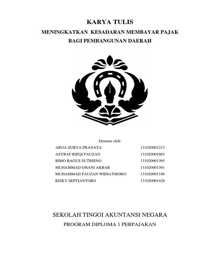 Karya Tulis Ilmiah