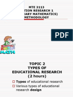 02 Types of Educational Research