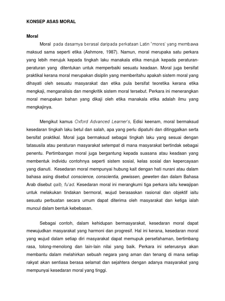 Moral Elm3103 Pdf