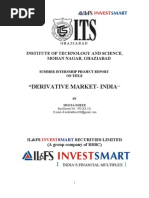Download DERIVATIVE MARKET- INDIA by love_30801 SN23281602 doc pdf