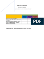 Rubrica para Evaluar La Figuras Geomtricas