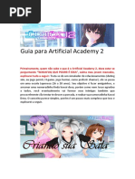 Artificial Academy 2 - Guia Do Jogo em PT-BR