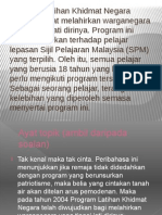 Program Latihan Khidmat Negara (PLKN)