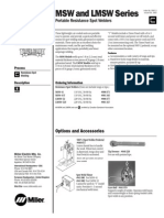 MSW and LMSW Series: Portable Resistance Spot Welders