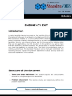 Emergency Exit: Terms and Their Definitions Problem Statement