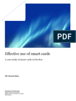 Effective Use of Smart Cards 2012 Sweden Study