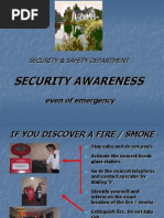 Code Red Fire Emergency Protocol | PDF