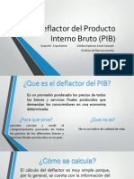 Deflactor Del Producto Interno Bruto (PIB)