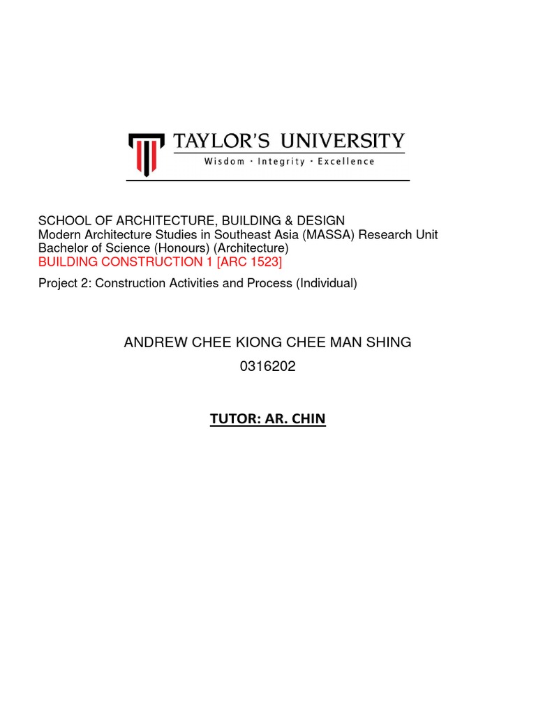 Building Construction Report PDF Carpentry Concrete