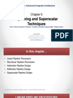 Pipelining and Superscalar Techniques: CSE539: Advanced Computer Architecture