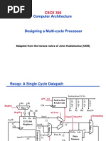 Computer Architecture: CSCE 350