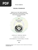 Download Perencanaan Mesin Pendingin Untuk Kebutuhan Pengkondisian Udara Pada Bangunan Gedung Tugas Akhir by suryaanom SN232832528 doc pdf