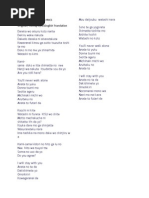 All Alone With You Lyrics