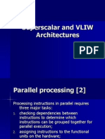 Superscalar and VLIW Architectures