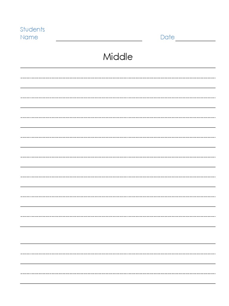 Middle Story Page | PDF