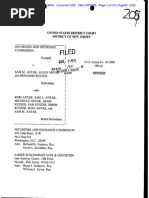 Download Securities and Exchange Commission  v Sam M Antar Allen Antar and Benjamin Kuszer Et Al - Opinion Filed by Sam E Antar SN232836680 doc pdf