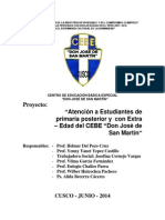 Proyecto Primaria Posterior y Extra Edad