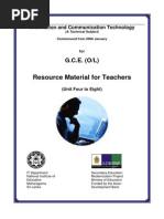 Ol Ict Resource Material For Teachers