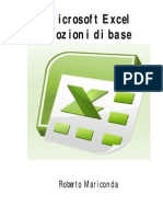 Microsoft Excel - Nozioni Di Base