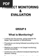 Project Monitoring & Evaluation