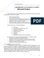 MicrosoftProject Manual