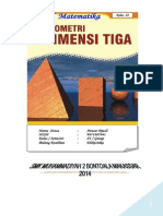 Modul Geometri Dimensi Tiga KLS 2 - 2014