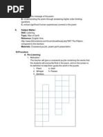 Lesson Plan MCHS