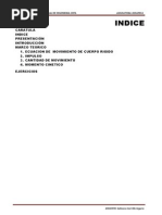 Cinetica Plana de Los Cuerpos Rigidos